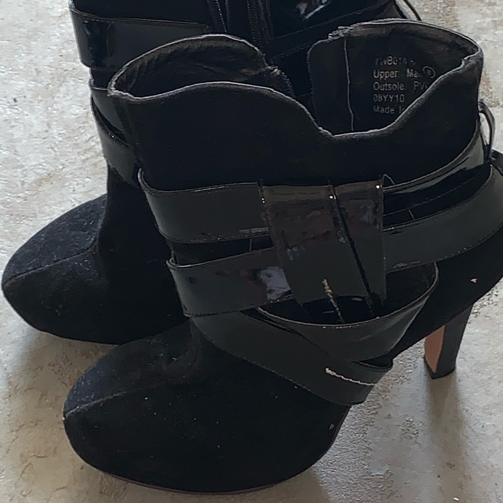 Black boots